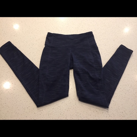 Athleta Pants - 🎄NOW $12🎄XXS blue lined Athleta A+ Shape!